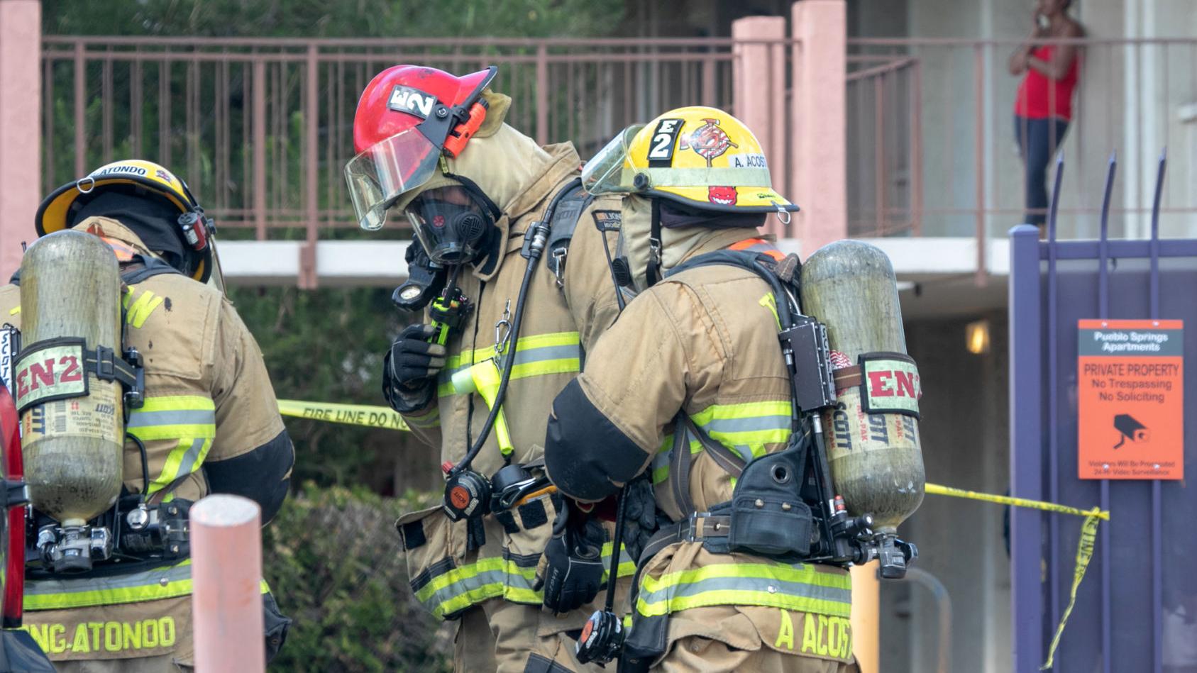 Potential HAZMAT incident causes evacuation of apartment complex in Tucson